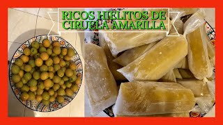 Hielitos o Heladitos de CIRUELA AMARILLA PARA NEGOCIO