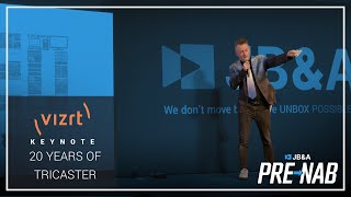 Vizrt Keynote: 20 Years of TriCaster | Pre-NAB 2025 –