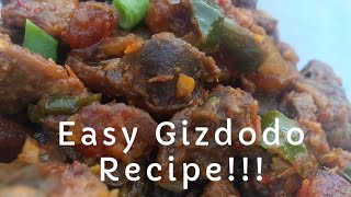 Dodo Gizzard Recipegizdodo Dish