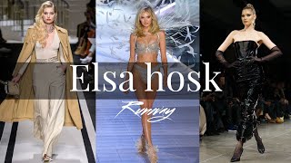 elsa hosk runway