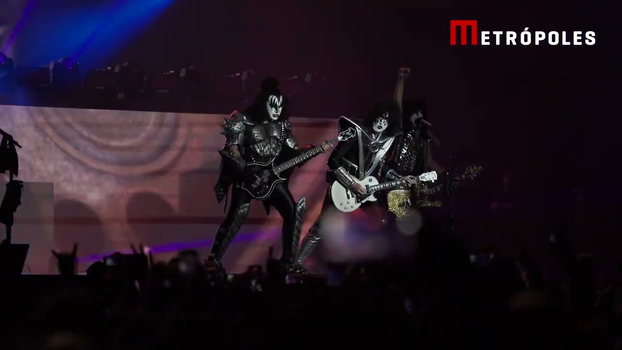 Metrópoles Music: em noite histórica, rock’n’roll do Kiss faz Brasília tremer