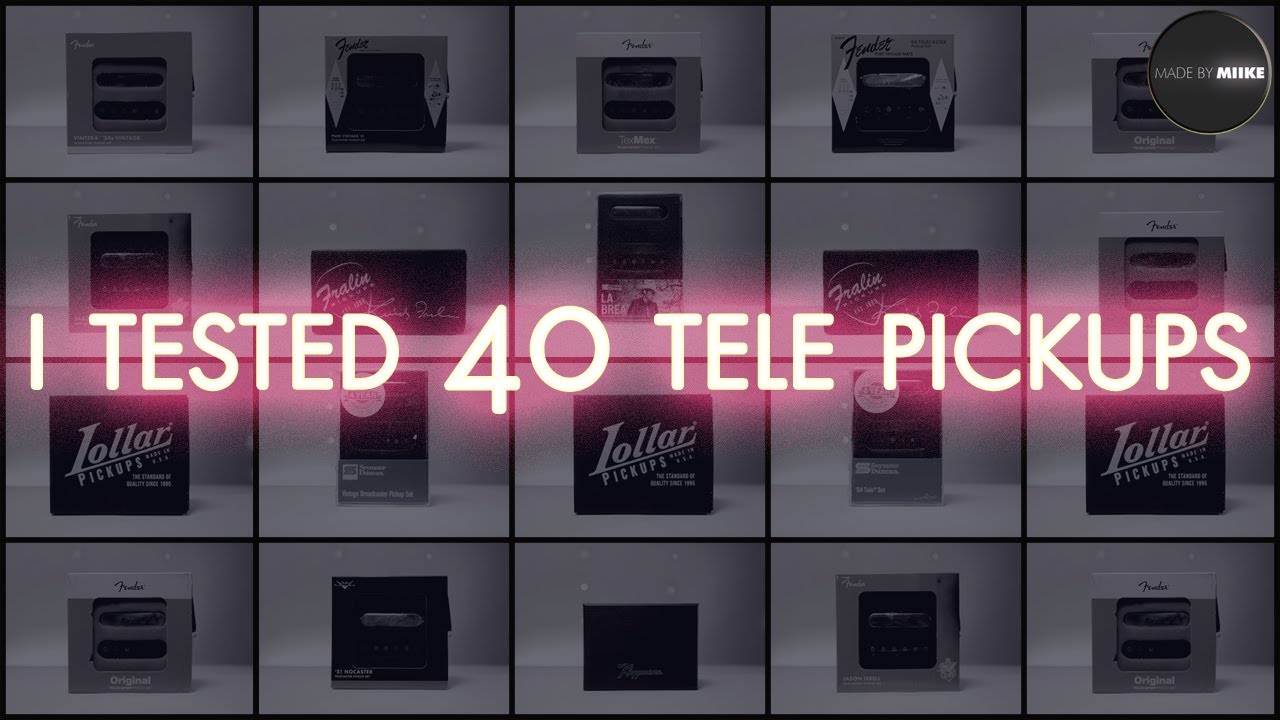 Обзор + Мнение: 40 звукоснимателей Telecaster (Fender, Lollar, Fralin, Seymour Duncan, Kloppmann)