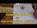 Trademark Approved!  How to Submit a Trademark Application