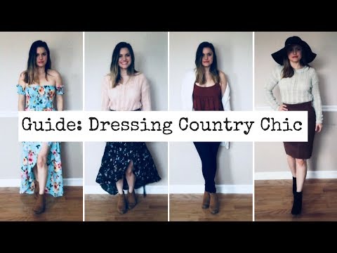 country casual chic attire