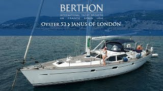 [OFF MARKET] Oyster 53 (JANUS OF LONDON) - Yacht for Sale - Berthon International Yacht Brokers