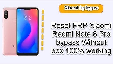 mi Note 6 Pro Hard Reset & FRP Bypass | Unlock without Pc  (MIUI 12) @TechnologyGyan