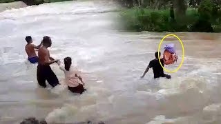 Video Siswa SD di Sinjai Seberangi Sungai, Nyaris Terseret Arus yang Deras Demi Sampai Sekolah