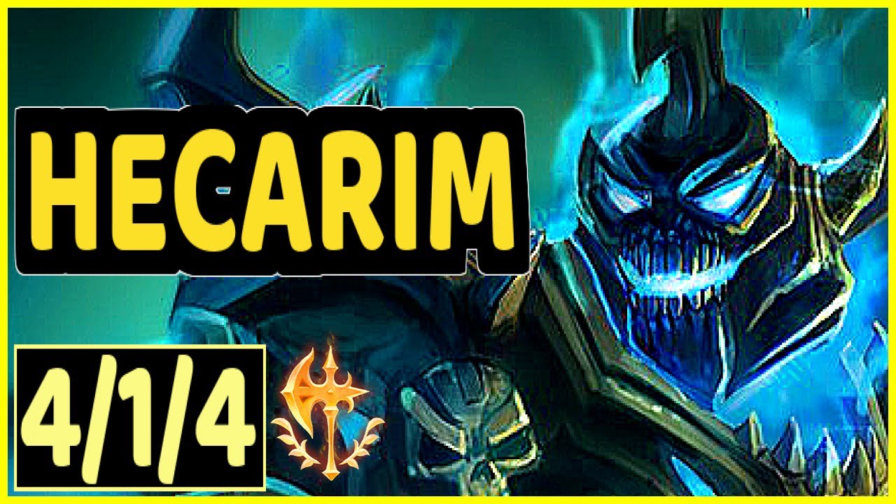 HECARIM VS VOLIBEAR - 4/1/4 KDA JUNGLE GAMEPLAY