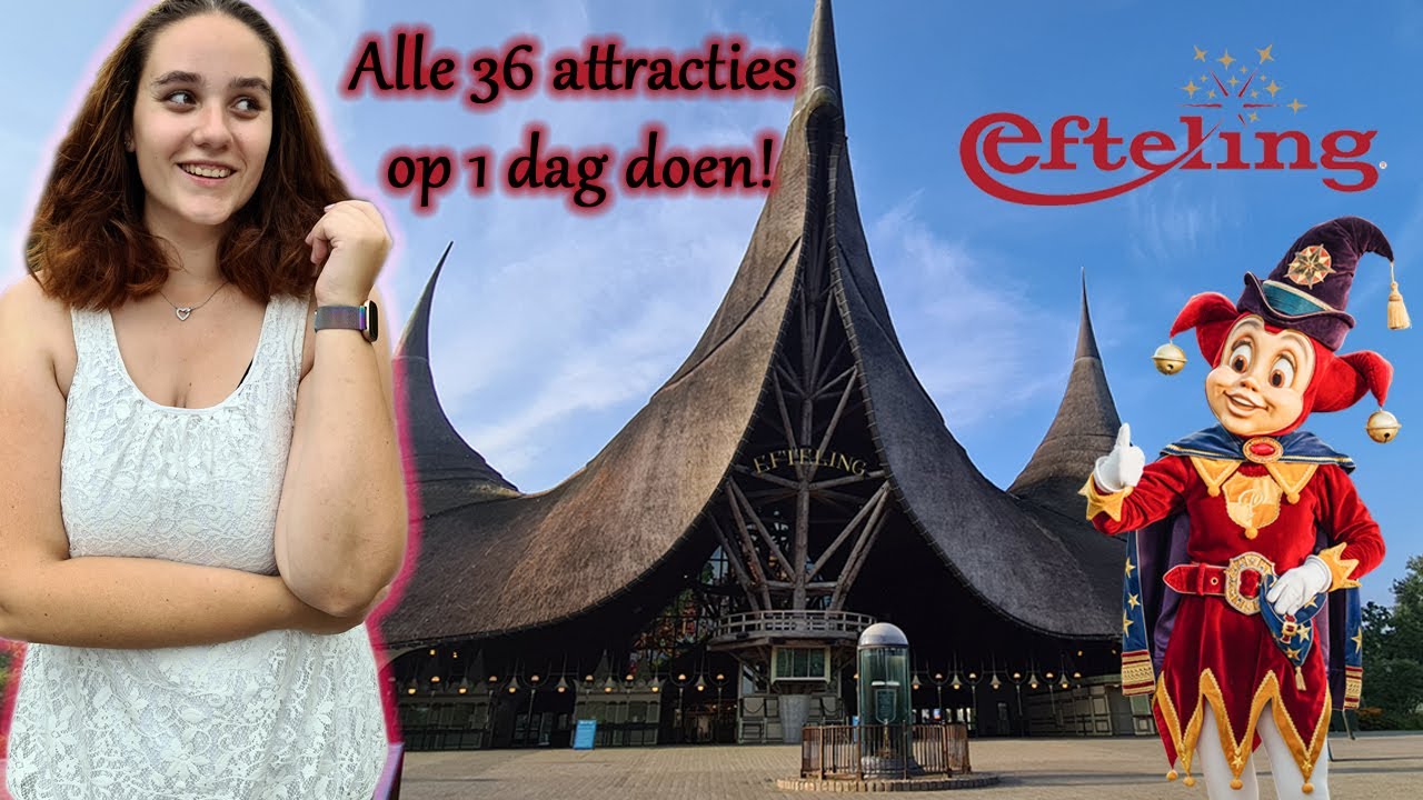 ッ ALLE 36 (!) Efteling attracties doen op 1 DAG!