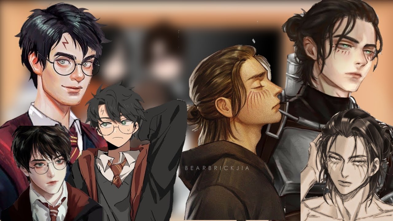 ⚡ Реакция персонажей Гарри Поттера на прошлую жизнь Гарри как Эрен