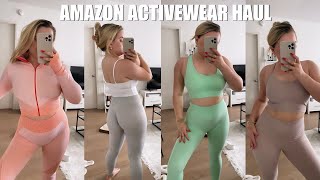 AMAZON ACTIVEWEAR HAUL 2021 lululemon set active and gymshark dupes