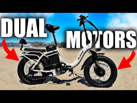 SummitX Ebike with Dual Motor (Peak 2000W) and 60Ah Battery