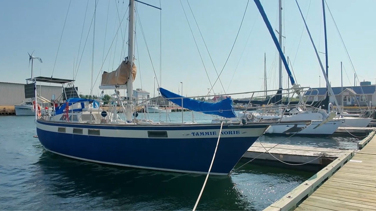 ⁣Prepping a Corbin 39 for offshore Cruising