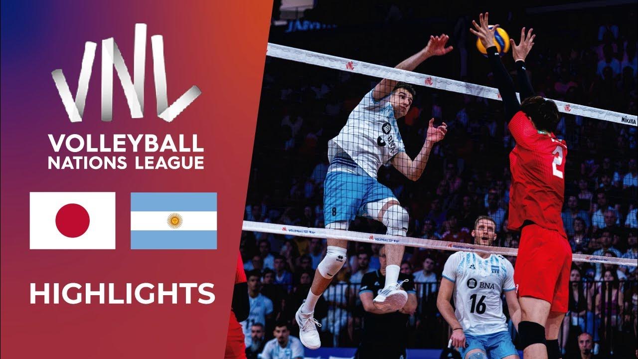 JAPAN vs ARGENTINA Highlights Week 1 Men