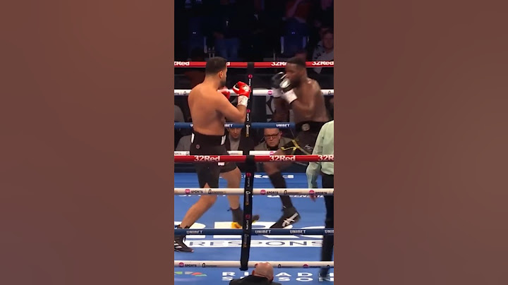 FIRST ROUND KNOCKOUT! 🤯Lawrence Okolie vs Hus #sports #boxing