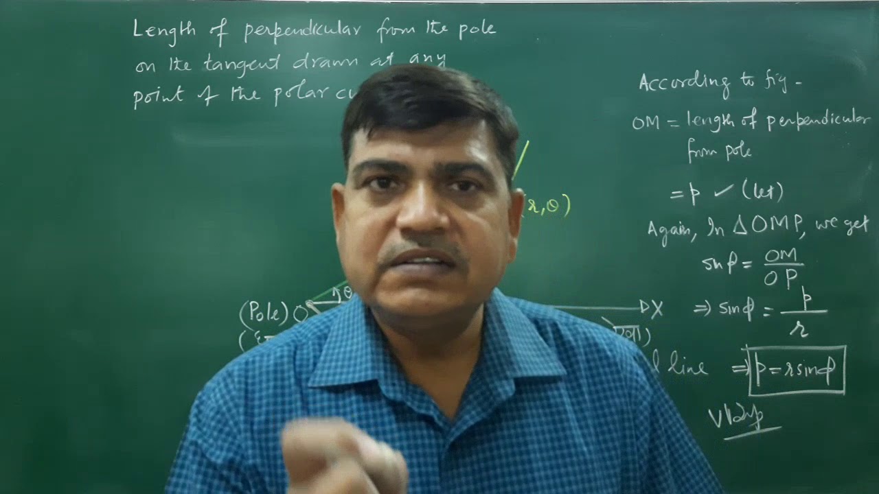 B.Sc.Part-I: Differential Calculus( Pedal Equation:Part-1)
