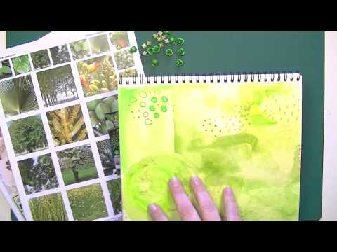 ARTchixStudio Art Challenge: Green