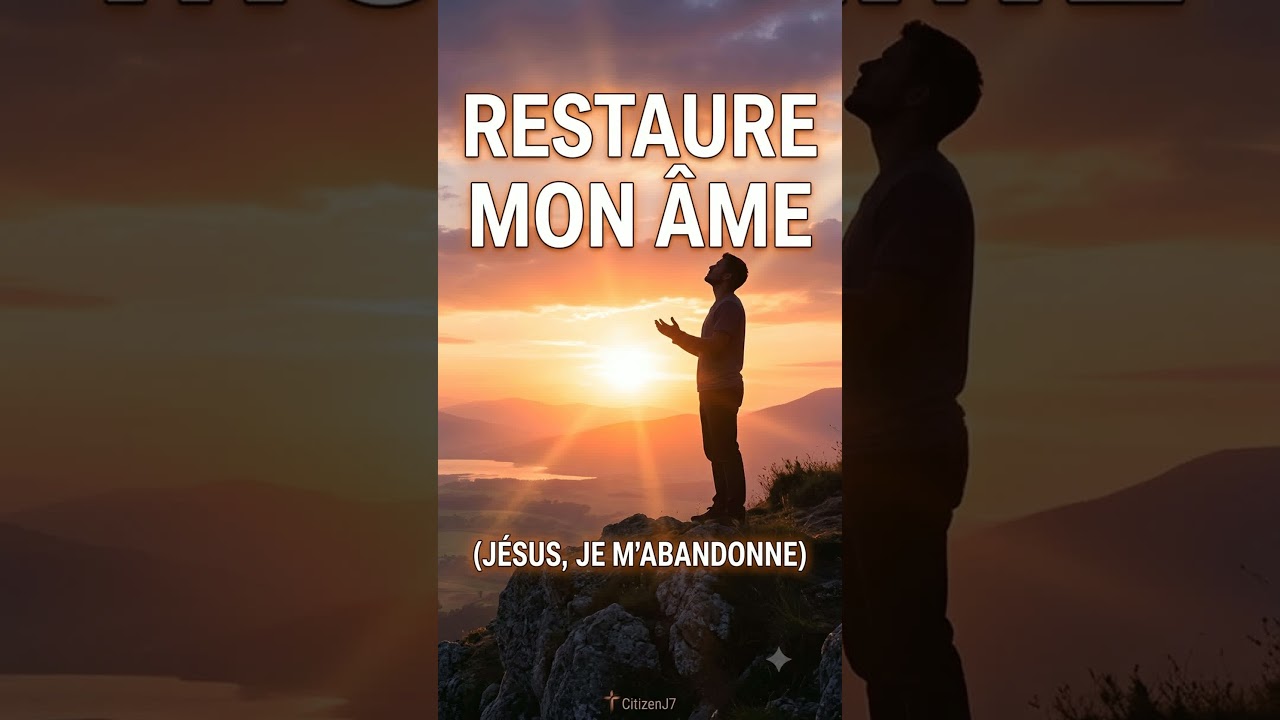 Quand tu es fatigué et découragé, fais cette prière (Jésus est là) #shorts