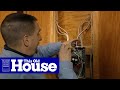 How to Connect a 220-Volt Receptacle to a 20-Amp Breaker | This Old House