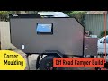 Off Road Camper Build // Fitting the Corner Moulding