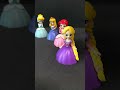Satisfying With Unboxing &amp; Review Disney Dolls Toys l ASMR Videos Shorts