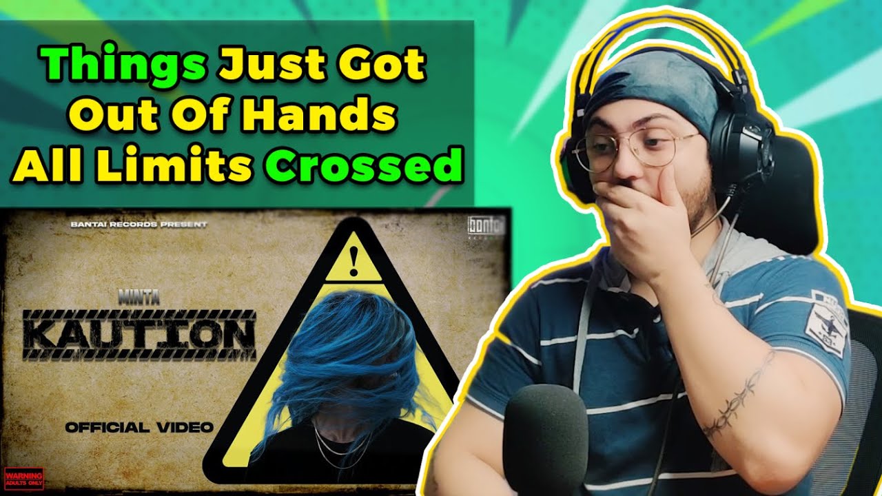 MINTA - KAUTION | EXPLICIT CONTENT DISS | (Reaction / Commentary / Review)
