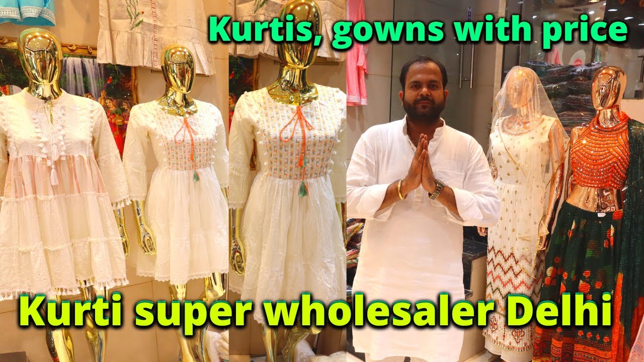 Wholesale market for kurtis in delhi - Tejoo