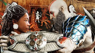 Kratos Likes Atreus's Girlfriend Angrboda Scene (God of War Ragnarok) 4K ULTRA HD