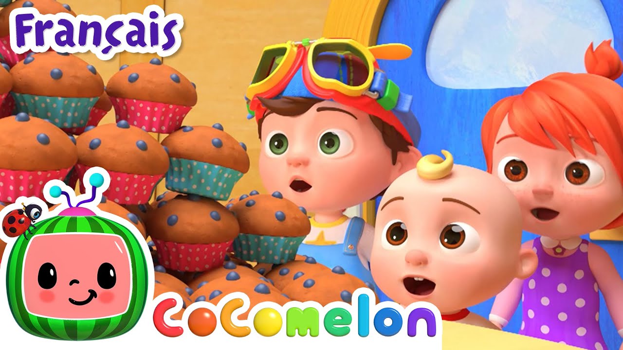 ⁣Monsieur muffin | CoComelon en Français | Chansons pour bébés