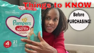 PAMPERS Cruisers 360 FIT CAN I USE FOR POTTY TRAINING?| Pampers 360 FIT