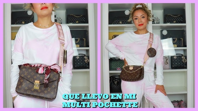 Nueva Louis Vuitton multi pochette 💕💕💕 Q299 incluye cajita, guardap