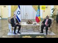 Ethiopia S President Selassie Welcomes Israel S President Herzog For Talks On Strengthening Ties