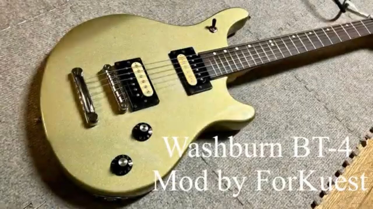Washburn BT-2 Mod by ForKuest - YouTube