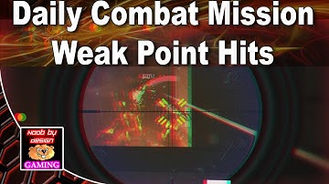 The Division - Daily Combat Mission - Weak Point Hits - How to do it in 5 minutes