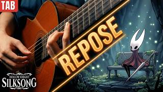 How to play Repose - Hollow Knight: Silksong (Guitar Cover + TAB)