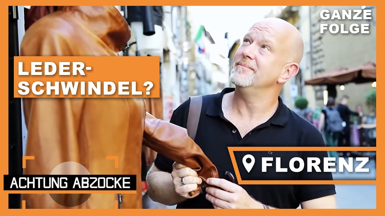 Leder-Schwindel in Florenz: So wirst du in ITALIENISCHEN Traumstädten abgezockt! | Achtung Abzocke