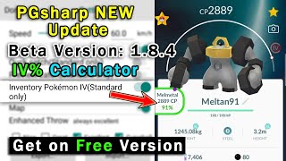 PGSharp New Beta Version 1.8.4 Update Features How to Get on PGSharp Free Version | IV Calculator screenshot 2