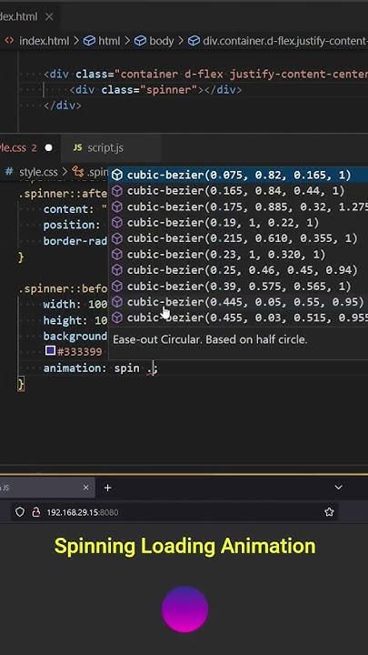 How to make loading animation | HTML CSS - YouTube