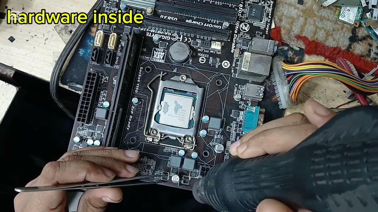 gigabyte H81M s2pv NO POWER, No display 100% FIX 