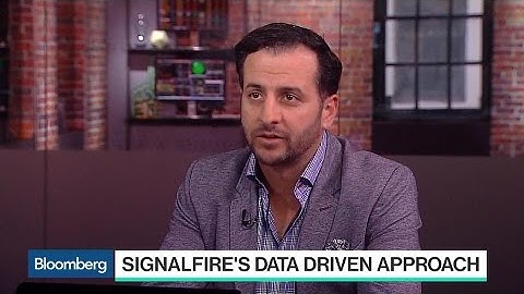 SignalFire CEO on Company’s Data-Driven VC Methodology