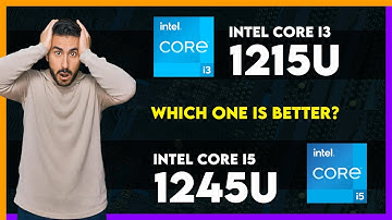Intel Core i3 1215U vs Intel Core i5 1245U Comparison