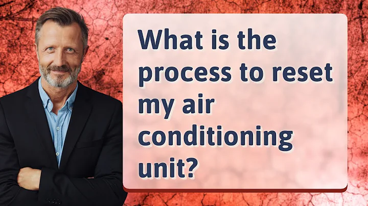What is the process to reset my air conditioning unit?