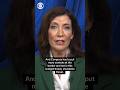 U.S.-Mexico border is “too open,” New York Gov. Kathy Hochul says #shorts