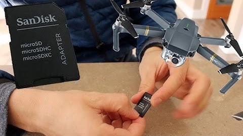 DJI Mavic Pro | How to format SD card while in Mavic Pro
