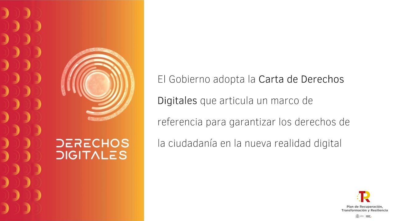Carta De Derechos Digitales YouTube