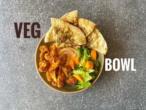 VEGETARIAN BOWL  Quick and easy veg bowl  Crunchy, delicious veg bowl  Food with Chetna