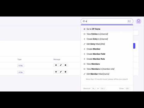 EE6 Jump Menu
