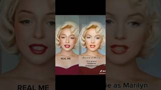 Real Me VS Deepfake Marilyn Monroe