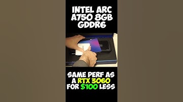 Intel Arc A750 unboxing #shorts