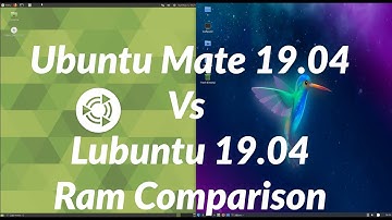 Ubuntu Mate 19.04 vs Lubuntu 19.04 RAM Comparison